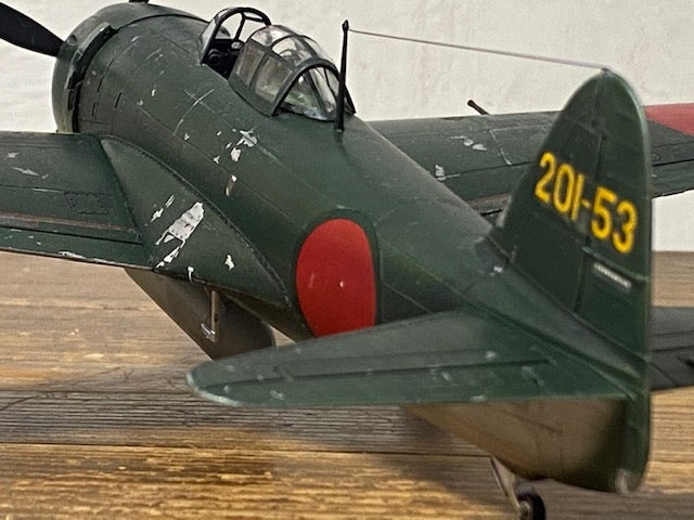 ハセガワ 1/48 紫電11型甲制作～④ | DREAM FACTORY