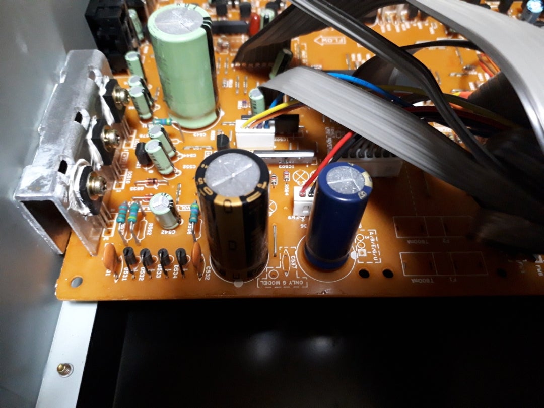 Victor TD-R311リバースデッキ電解コンデンサ交換 | あしべの備忘録