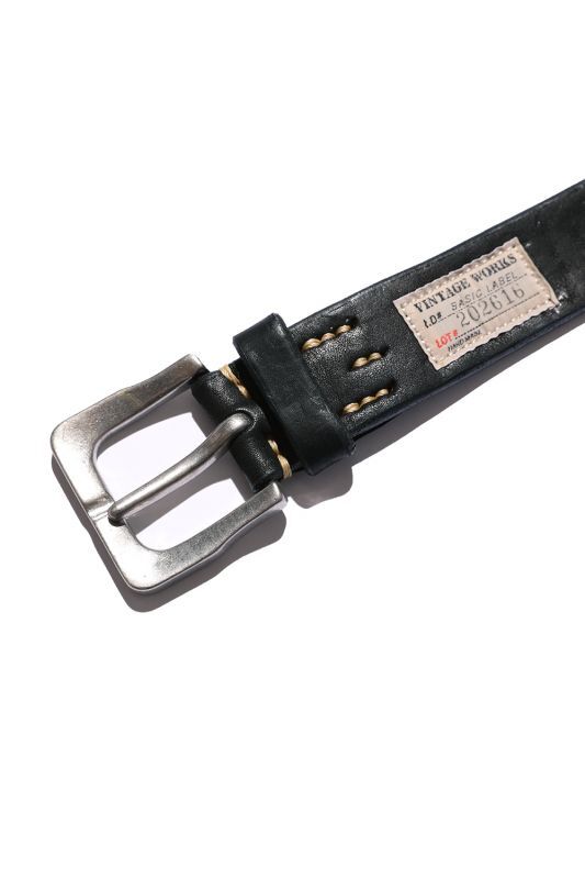 店頭でも通販でも売れてます。Vintage works レザーベルト