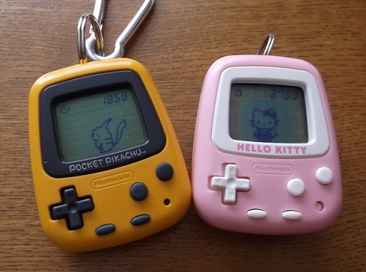 万歩計）ポケットピカチュウと ポケットハローキティ （Nintendo