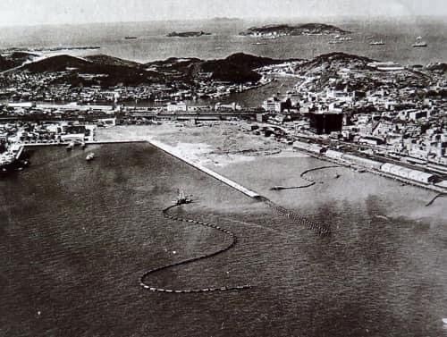 しものせきなつかしの写真集 下関市史別巻、埋め立てで発展した | 日本