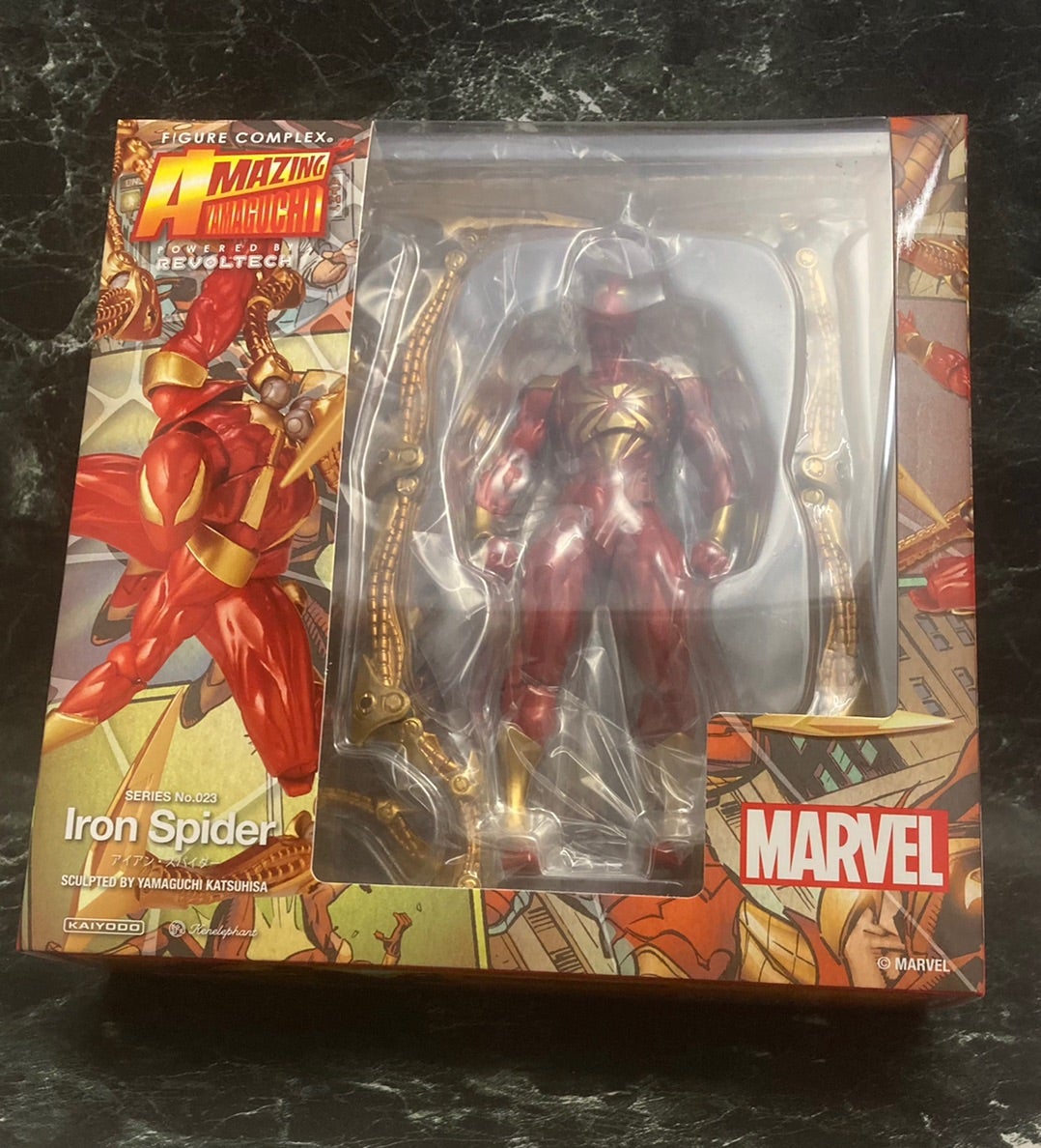 フィギュアレビュー】アメイジングヤマグチ アイアンスパイダー | エコ