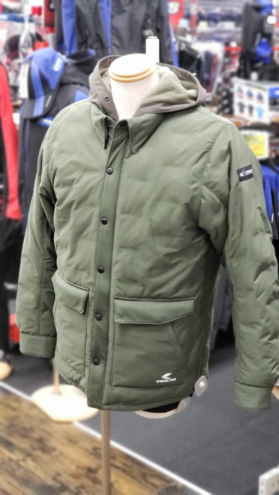 2021年最新秋冬モデル RSタイチのRSJ727 オクタン ウインターフーディ