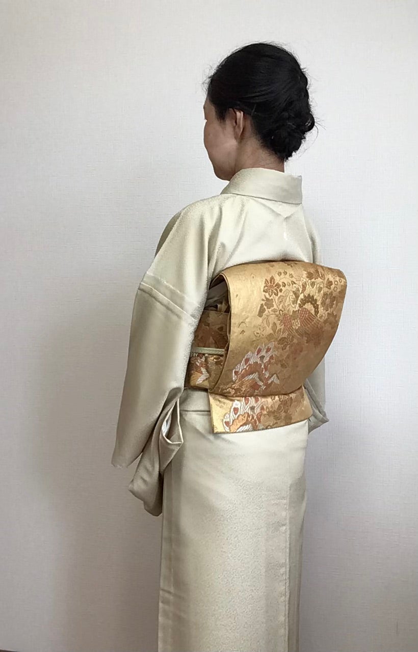 二重太鼓［自装］②➕男性帯結び［ 片ばさみ帯 ］②十 七五三［ 帯