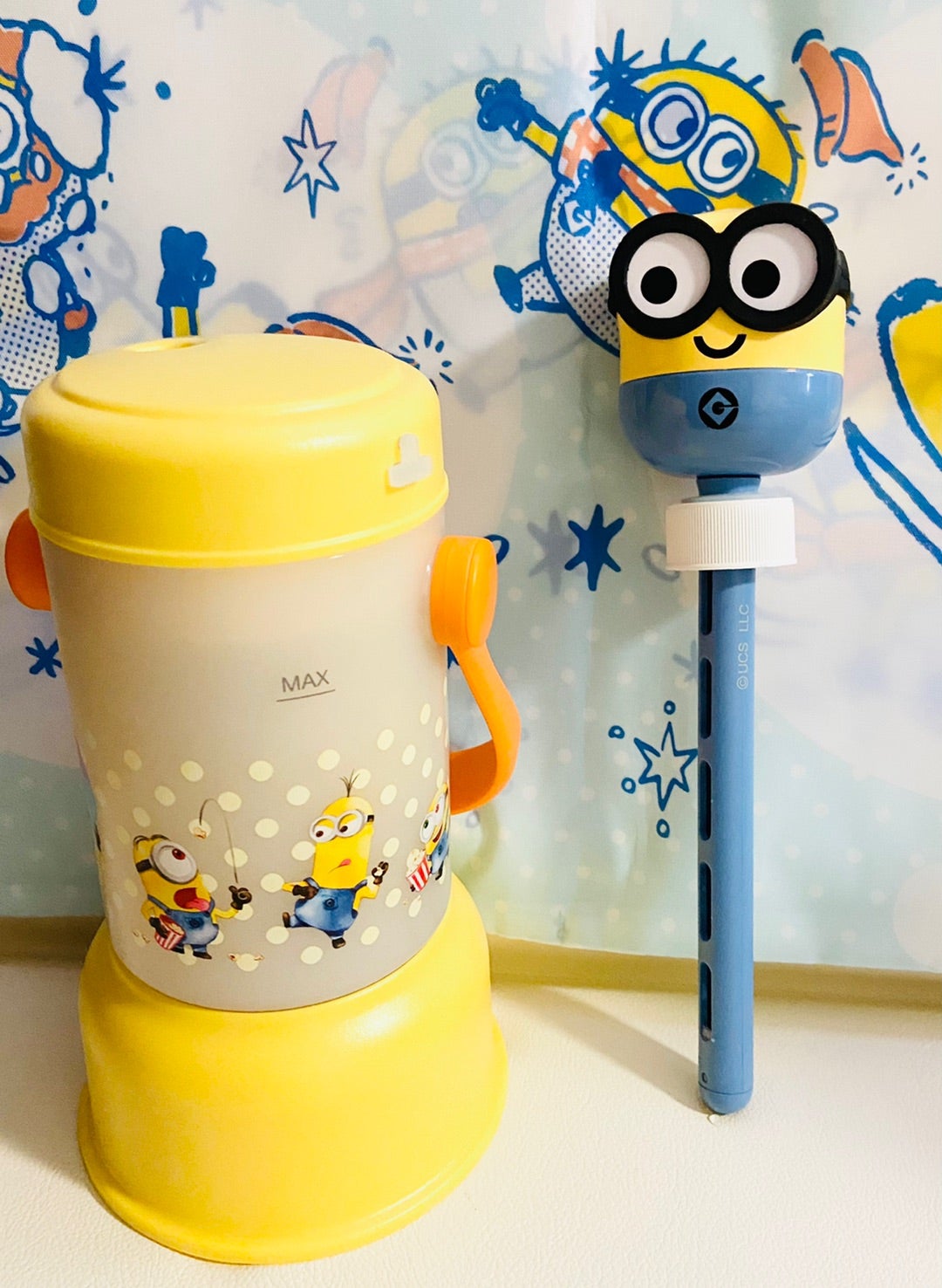 ◯〈ドウシシャ〉ミニオンちゃんの加湿器で加湿器ストレス解消してやる