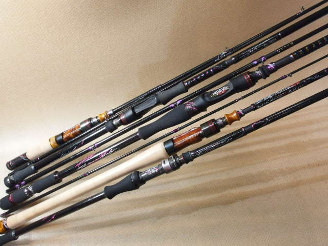 バリバス モーリスグラファイトワークス のロッド5本入りました