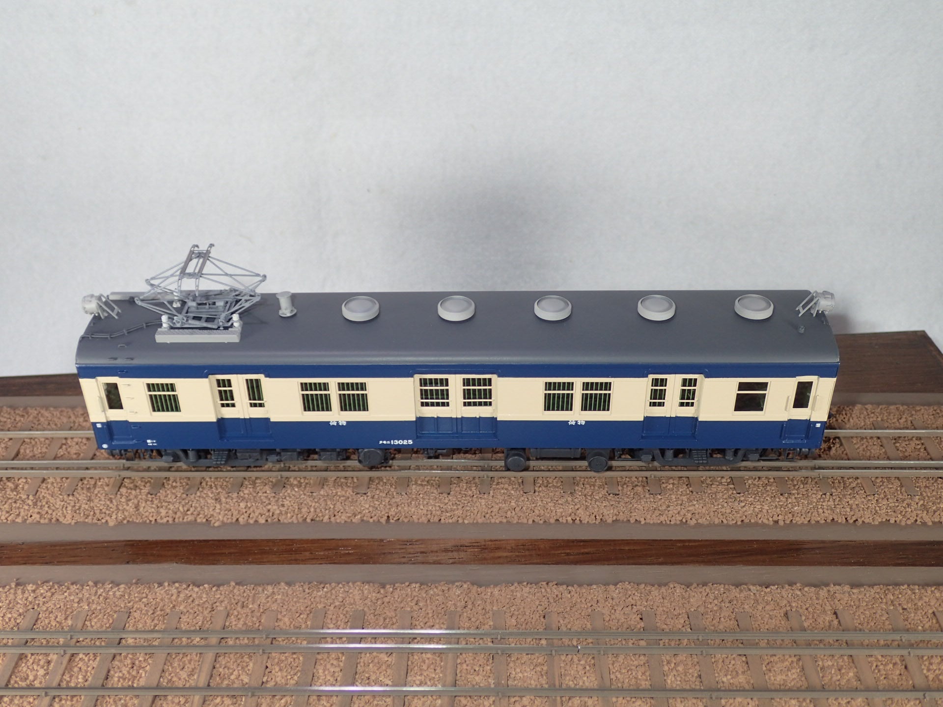 HOj 1/87 12mm ヴェスタ－ビ－ゼ製「クモニ13025・026」を仕上げる Vol