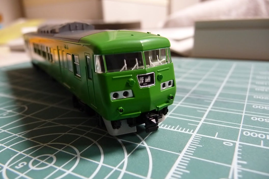 TOMIX 117-300系近郊電車(緑色)セット入線♪ | Bullet Train Favorite