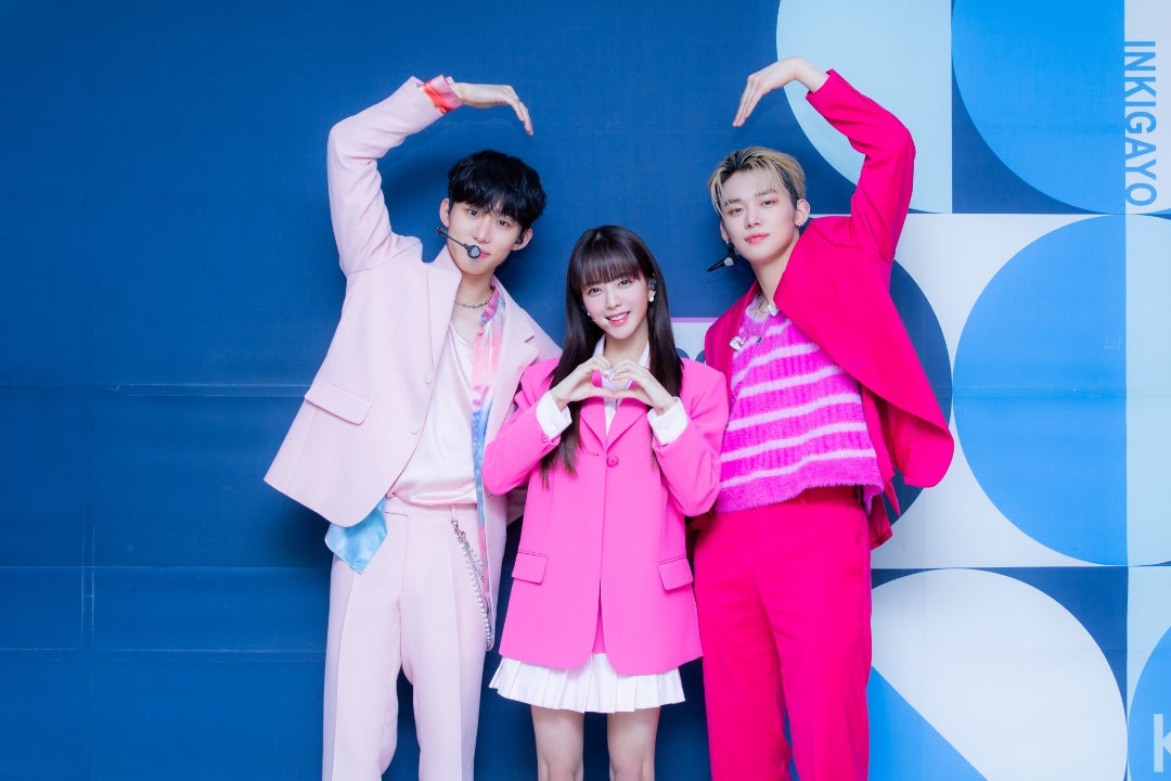 TXT☆人気歌謡(4.3)ヨンジュン初MCお疲れ様♡SPECIAL STAGE♡写真他