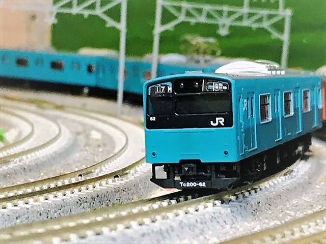 Nゲージ GM】201系体質改善車スカイブルー大阪環状線仕様 | EXPRESS