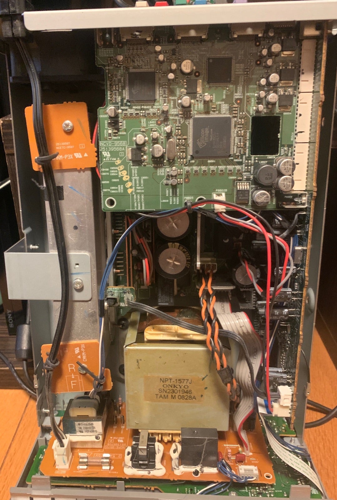 ONKYO SA-205HD 音詰まりの修理 | ナオキングが食べた美味しいお店