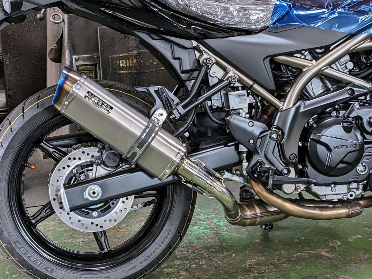 2022 SV650 ABS/SV650X ABS スリップオンマフラー | WR'S ダブル