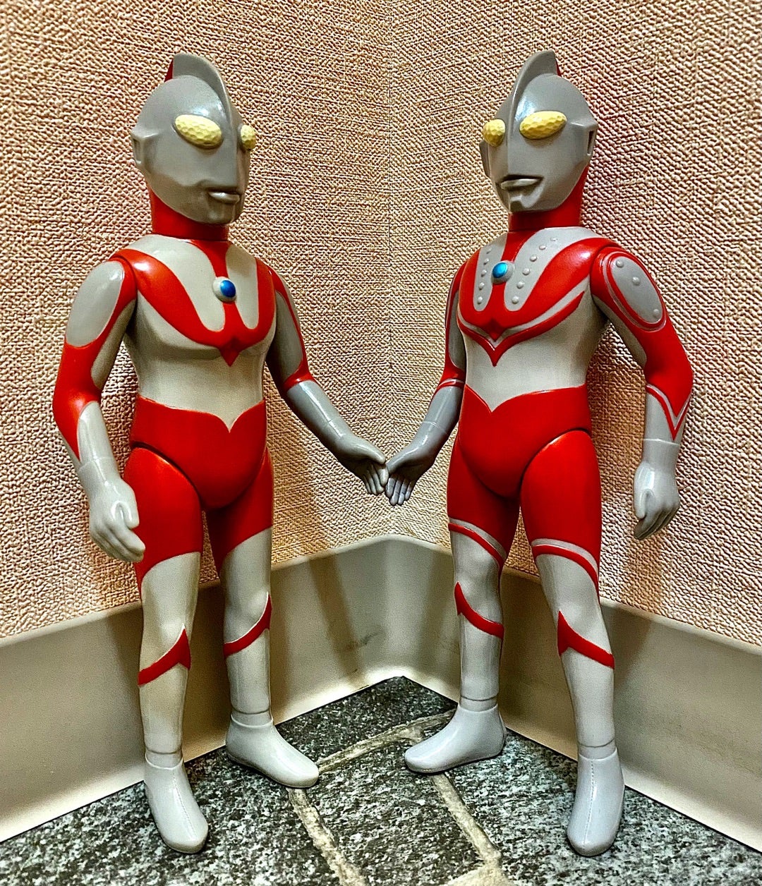 やまなや銀河連邦ソフビシリーズ ウルトラマン（Aタイプ）とゾフィー