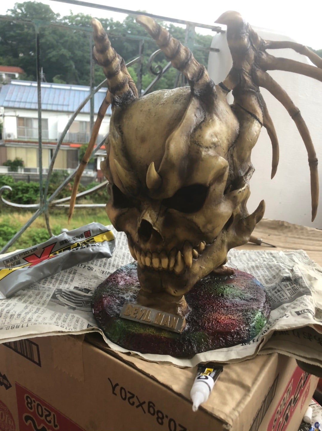 DEVILMANS'SKULL 』デビルマンスカルヘッド1/1レジンキット完成品