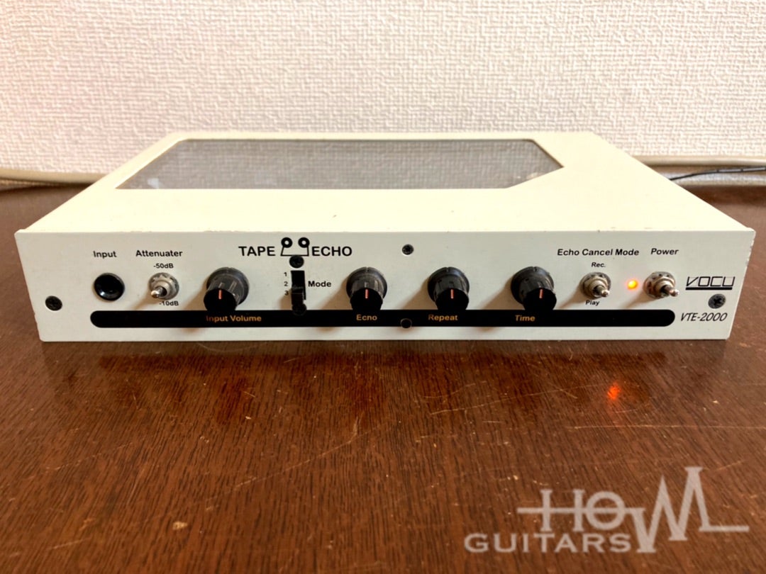 VOCU VTE-2000 Analog Tape Echo [Rack Mount付属] | HOWL GUITARS