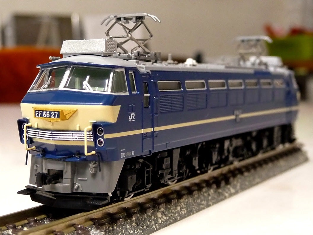 TOMIX EF66形電気機関車(27号機)入線♪ | Bullet Train Favorite Diary