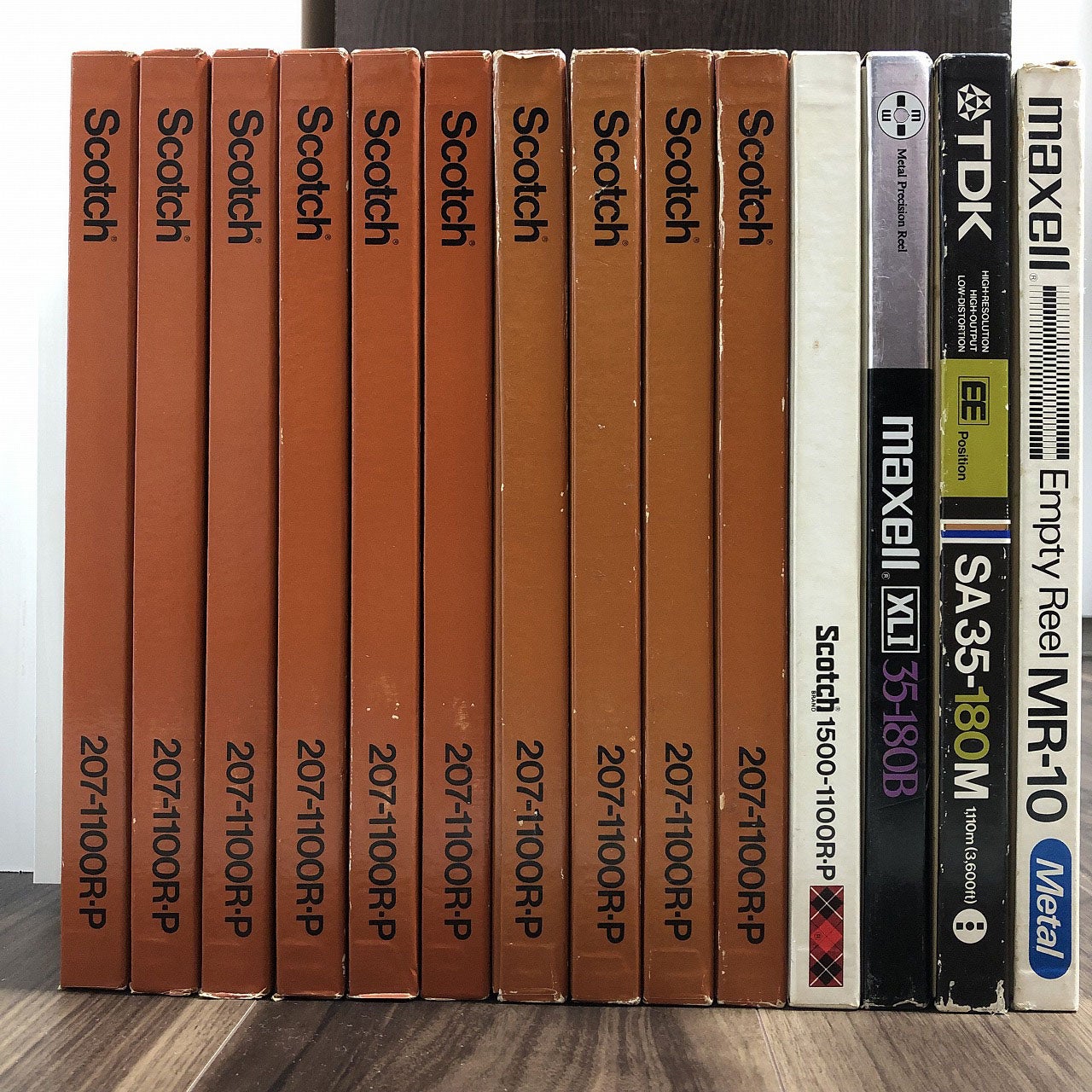 オープンリールテープ 10号リールに録音されていたものとは