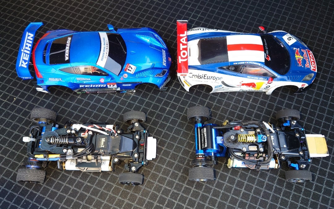 京商ミニッツ 自作ボディKEIHIN HSV-010サーキットデビュー | hiro3の