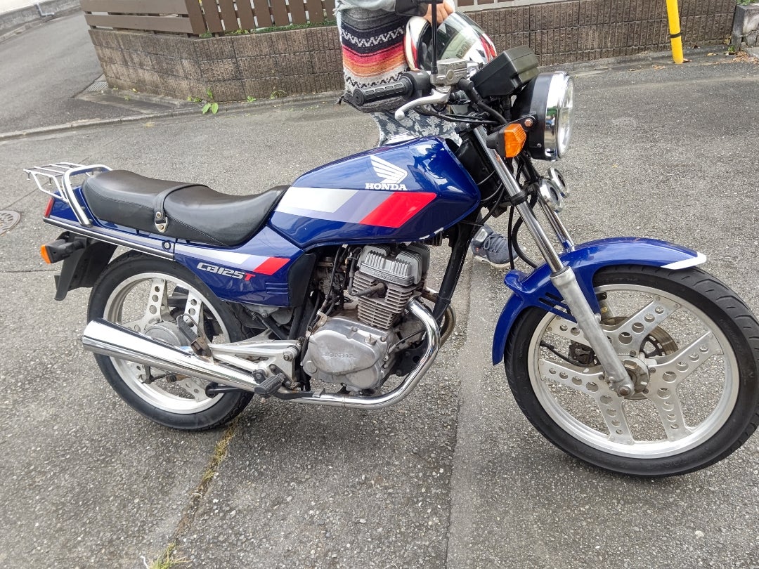 HONDA CB125T コムスターホイール ドナドナ | めがねのブログ