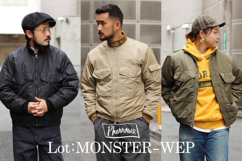 Pherrow's】Lot: PNS-CABLE ケーブル編みのハンドニットセーター