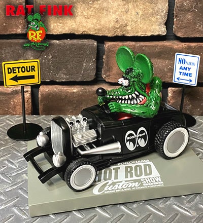 ホットロッドカスタムショー ラットフィンクフィギア スタチュー