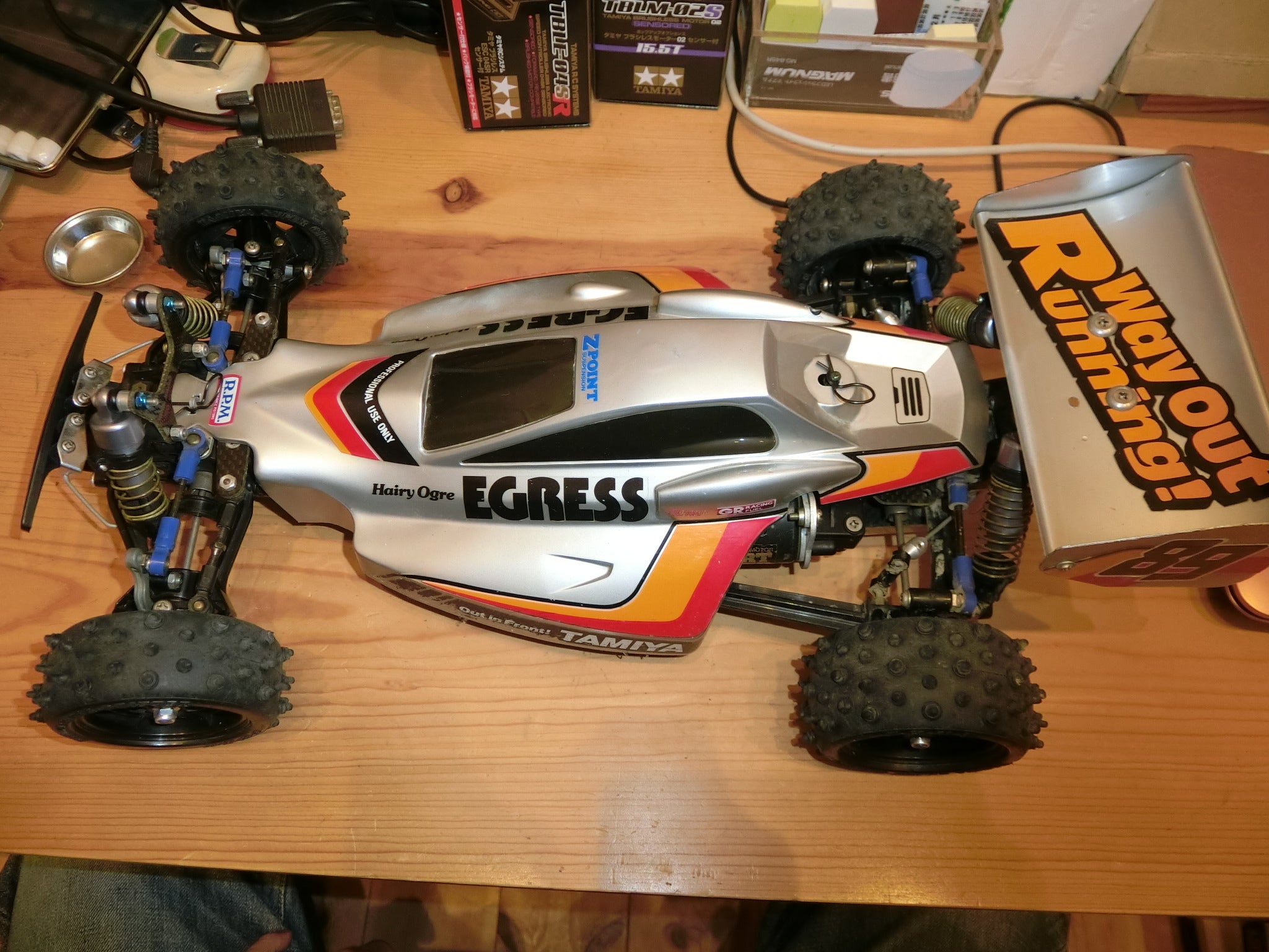 タミヤイグレス オーバーホール開始 | 転倒23のHappy Life blog