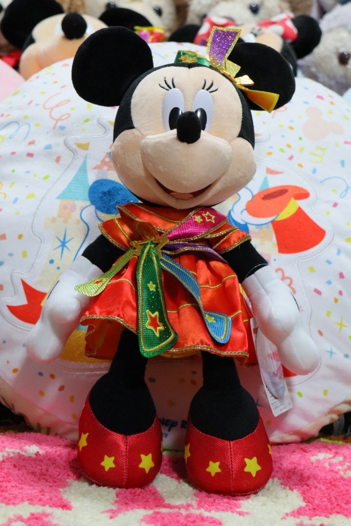 40周年コスチュームのミッキーとミニーちゃんぬいぐるみ | ディズニー