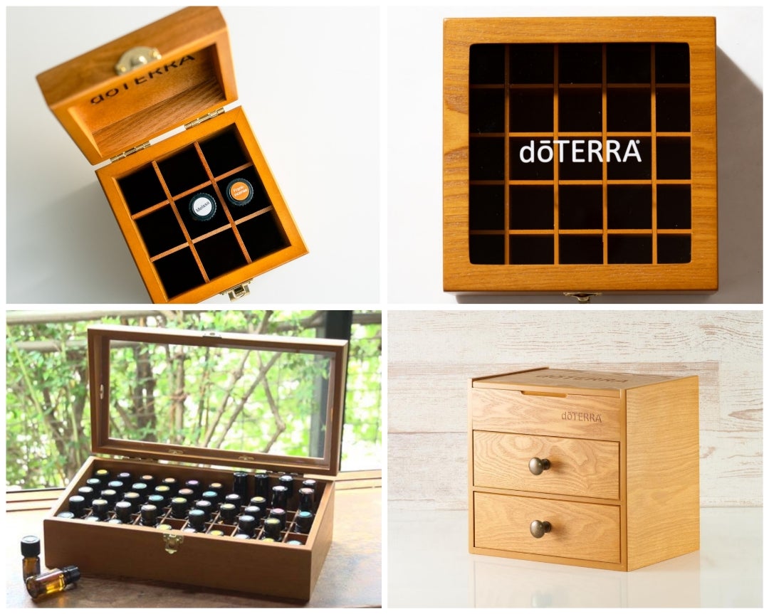 オイルの収納に❤️『ウッドボックス』の使い方 | doTERRA(ドテラ)の
