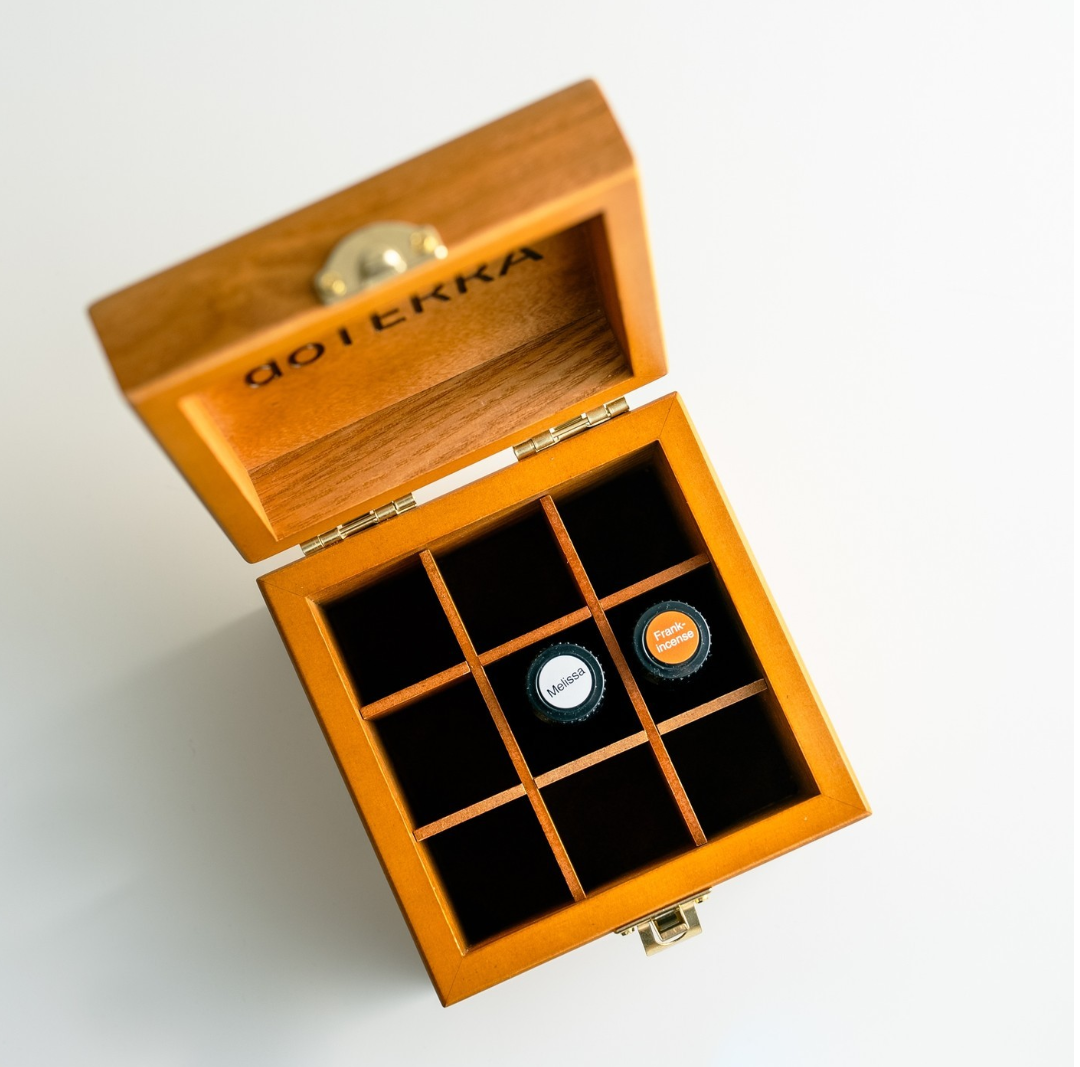 オイルの収納に❤️『ウッドボックス』の使い方 | doTERRA(ドテラ)の