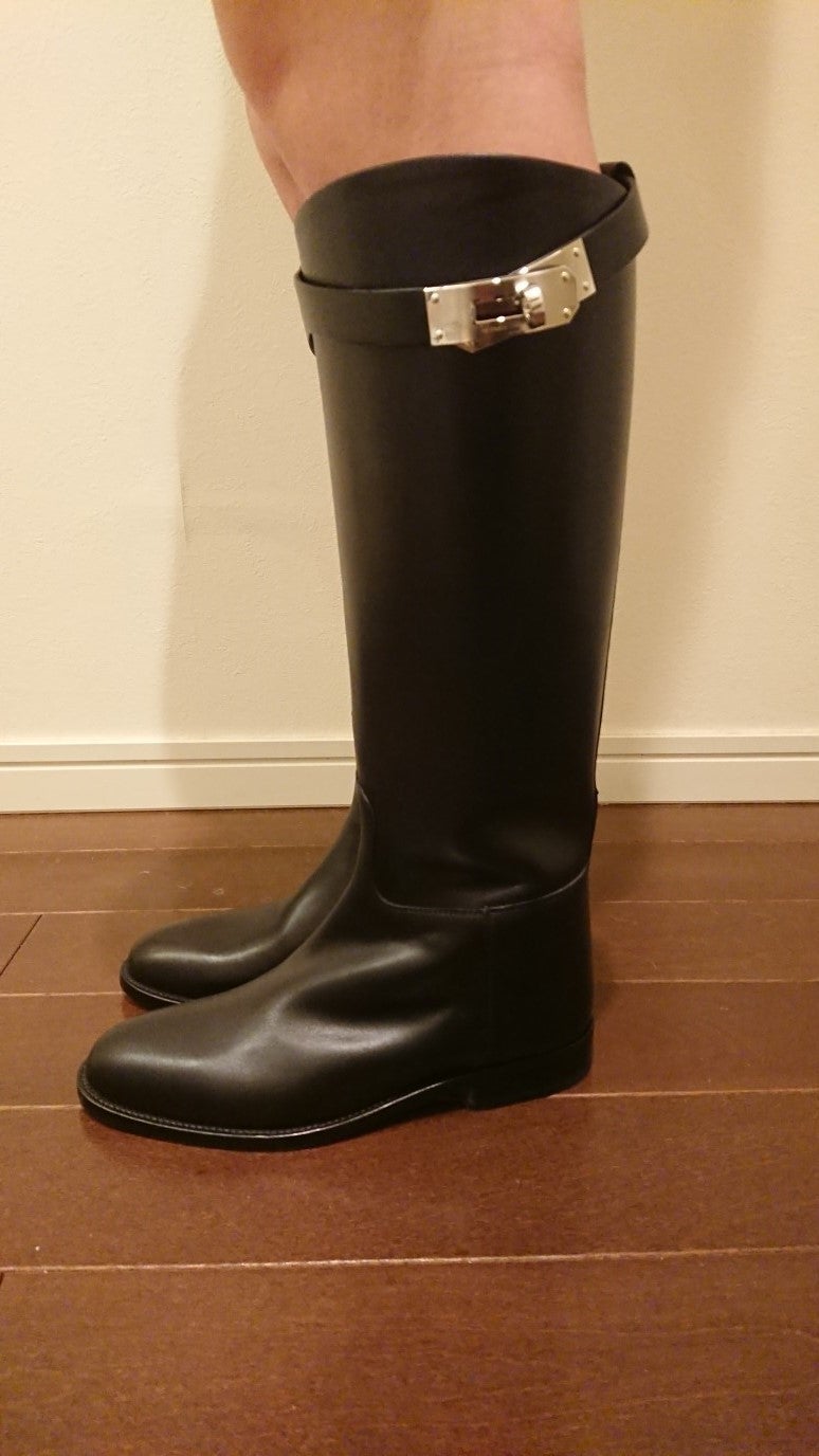 エルメス ジャンピング ブーツ コーデ】着画♡エルメス 美しく完璧な