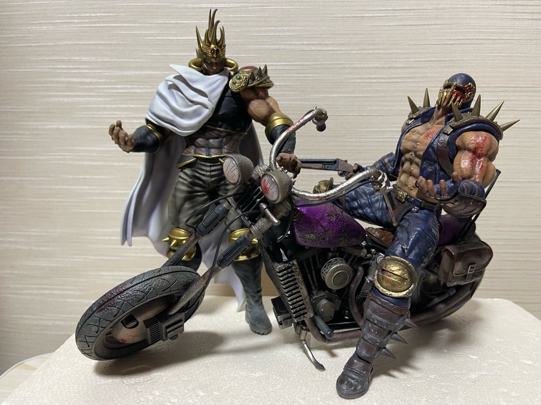 匠仕様 キャスト製 北斗の拳 北斗究極造形第二弾 ジャギ＆バイクセット
