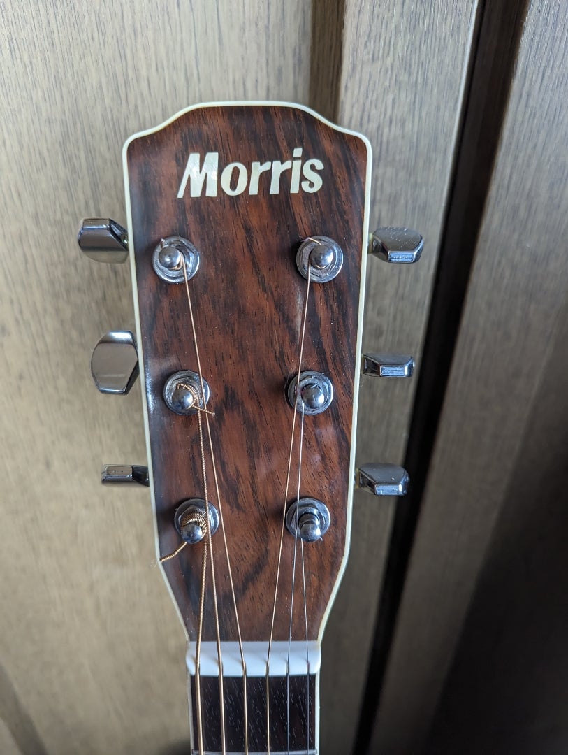 No:1 Morris M-50 ハカランダ•トップ単板 | ゆずマンのギター説明ブログ