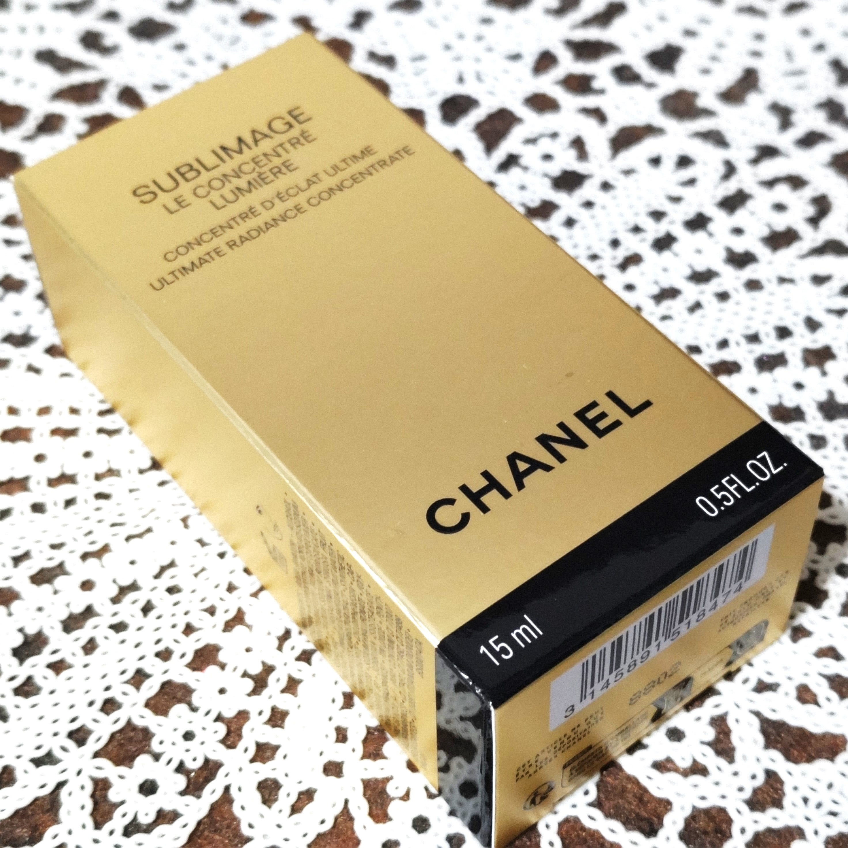 率直な感想 (p_-) シャネルホリデー「サブリマージュ ル コンサントレ