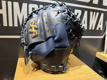 ハタケヤマ】硬式用オーダーキャッチャーミット［M8型×芯薄く