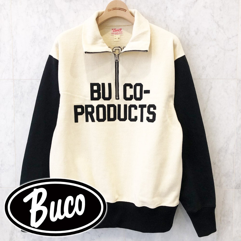 新入荷速報です♪ BUCO 襟付きハーフジップジャージー | リアル