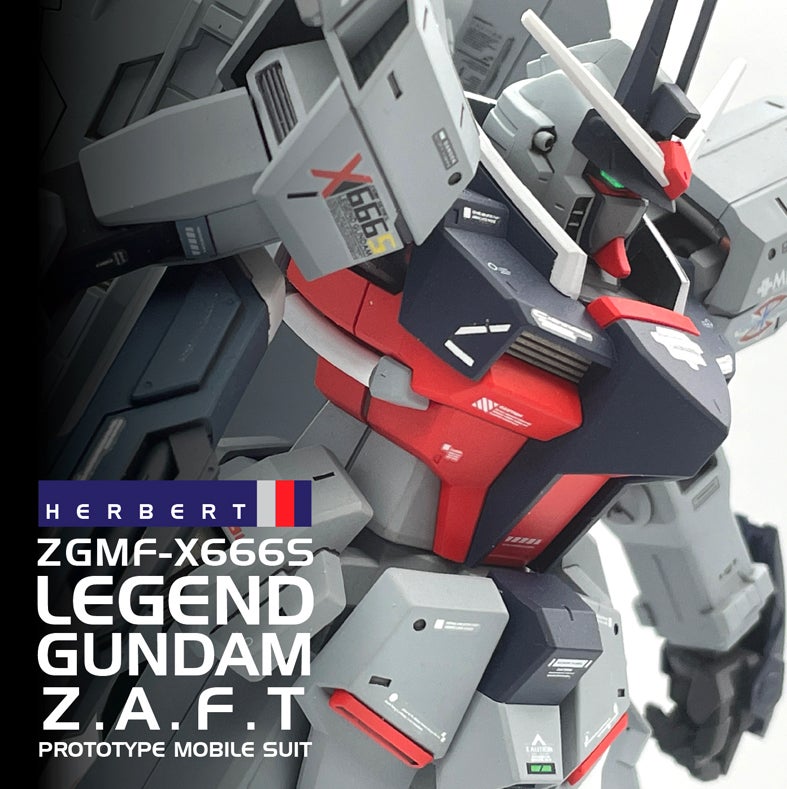 1/100 ZGMF-X666S レジェンドガンダム (機動戦士ガンダムSEED DESTINY