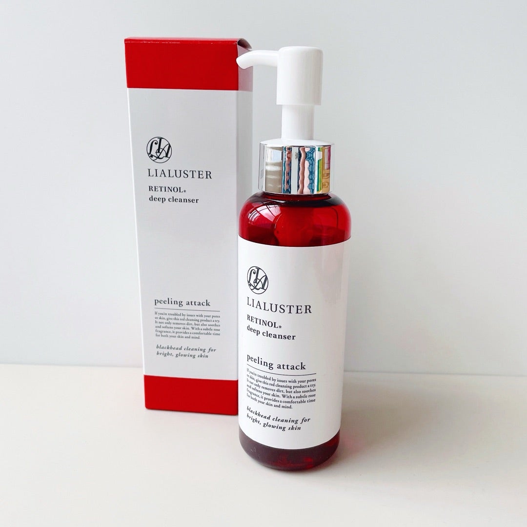 LIALUSTER RETINOL deep cleanser 2個 LIALUSTER RETINOL deep