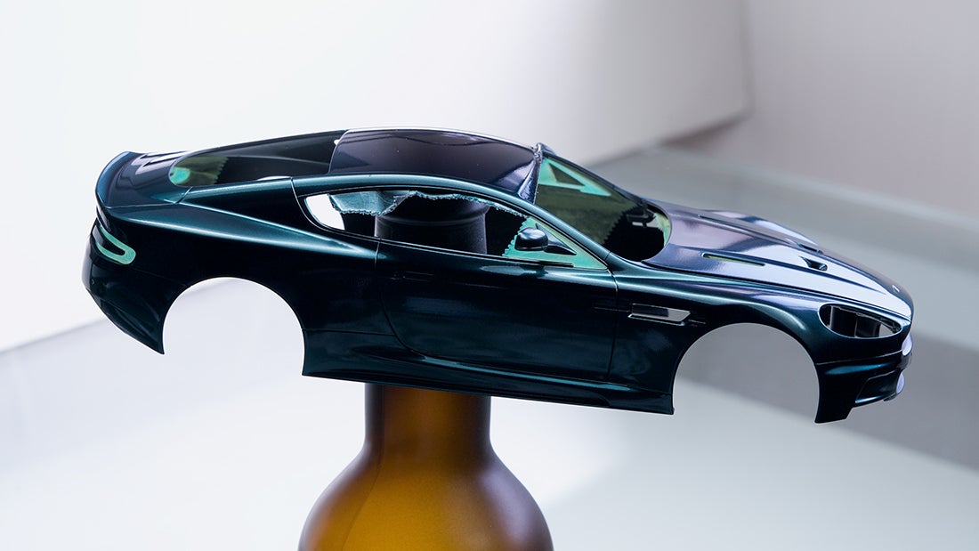 製作記 タミヤ 1/24 アストンマーティン DBS (3) | プラモ日記 青22号