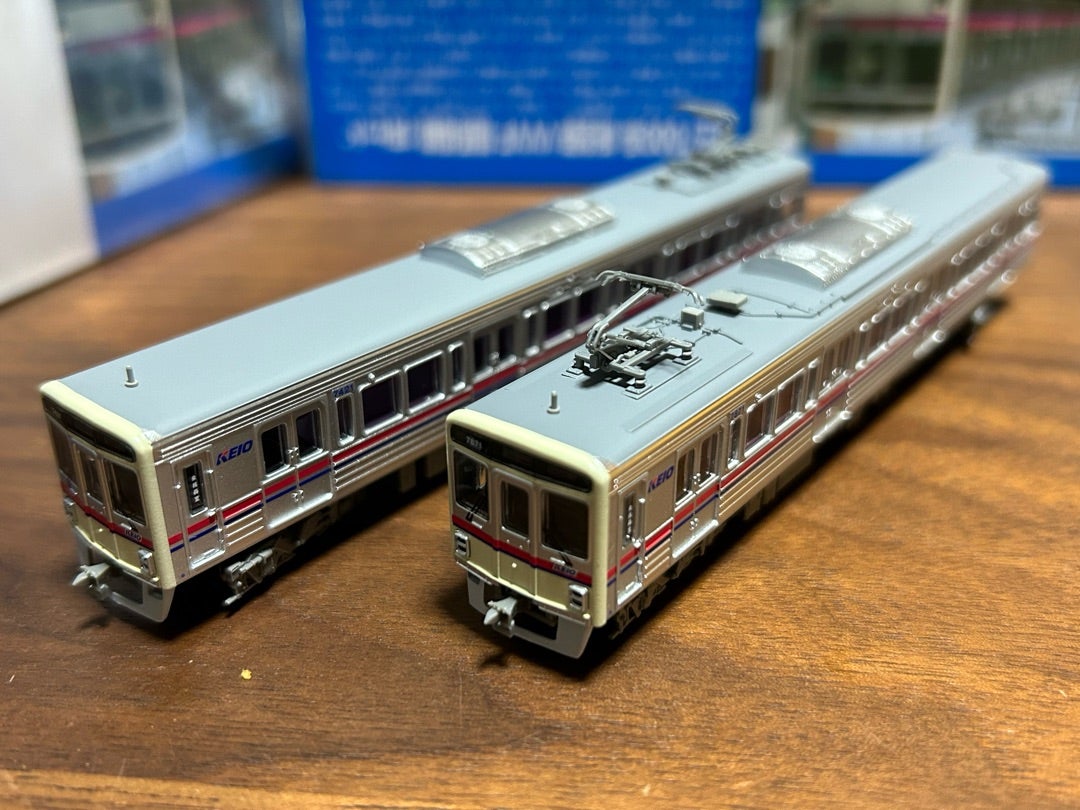 マイクロエース 京王7000系新塗装VVVF競馬場線2両セットを買ってみた