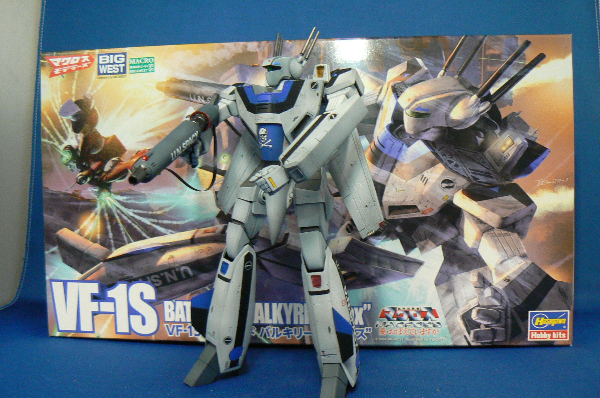 ハセガワ VF-1S バトロイドバルキリーマックス機完成です♪ | 私の自慢