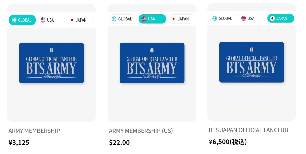 お知らせ]ARMY MEMBERSHIP詳細と、テテのMerch Box | テテの笑顔が消え