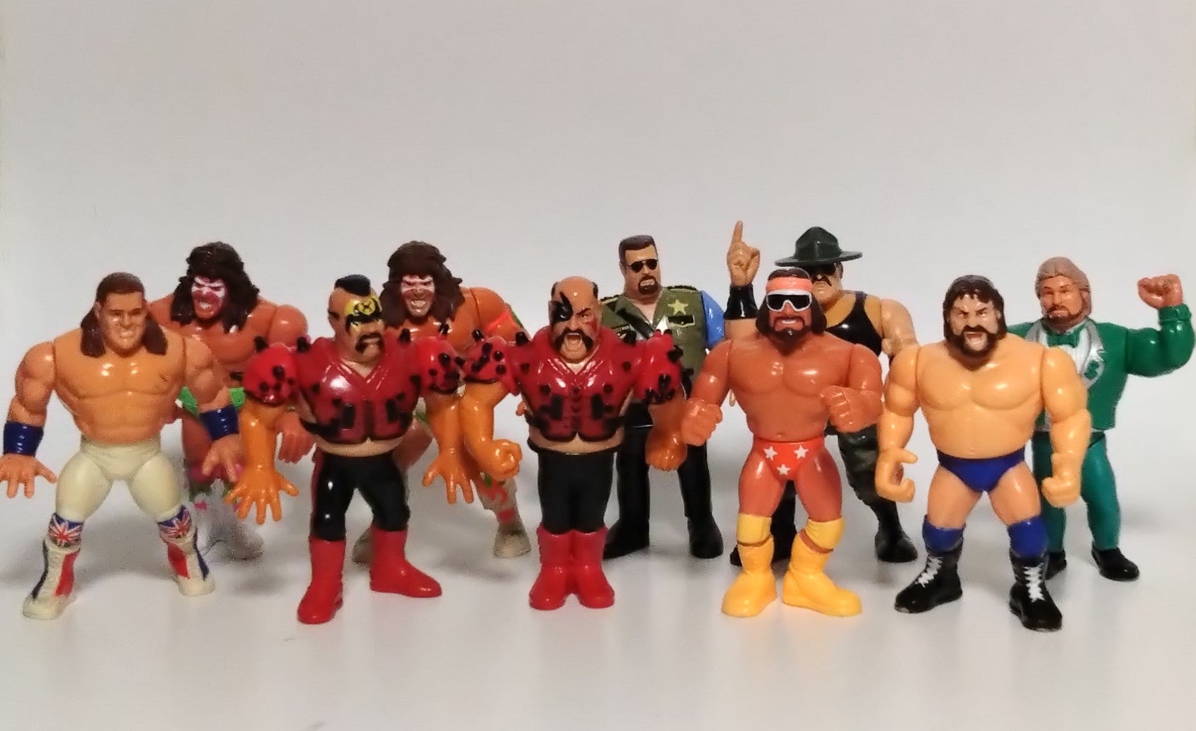 貴重 WWE WWF WCW nWo プロレスフィギュア 23体 まとめ売り リング付き