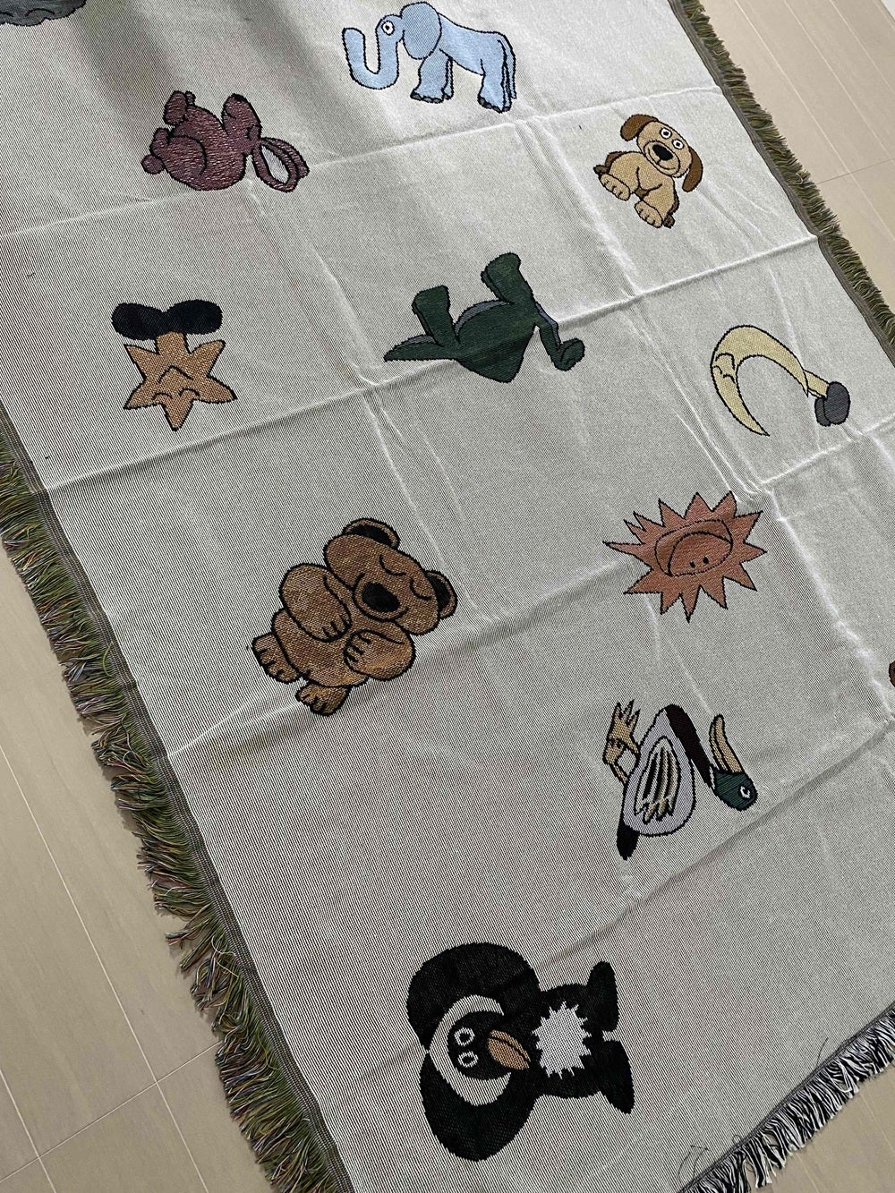 unico×Daisuke Kondo ブラウンケット モノトーン unico×Daisuke Kondo