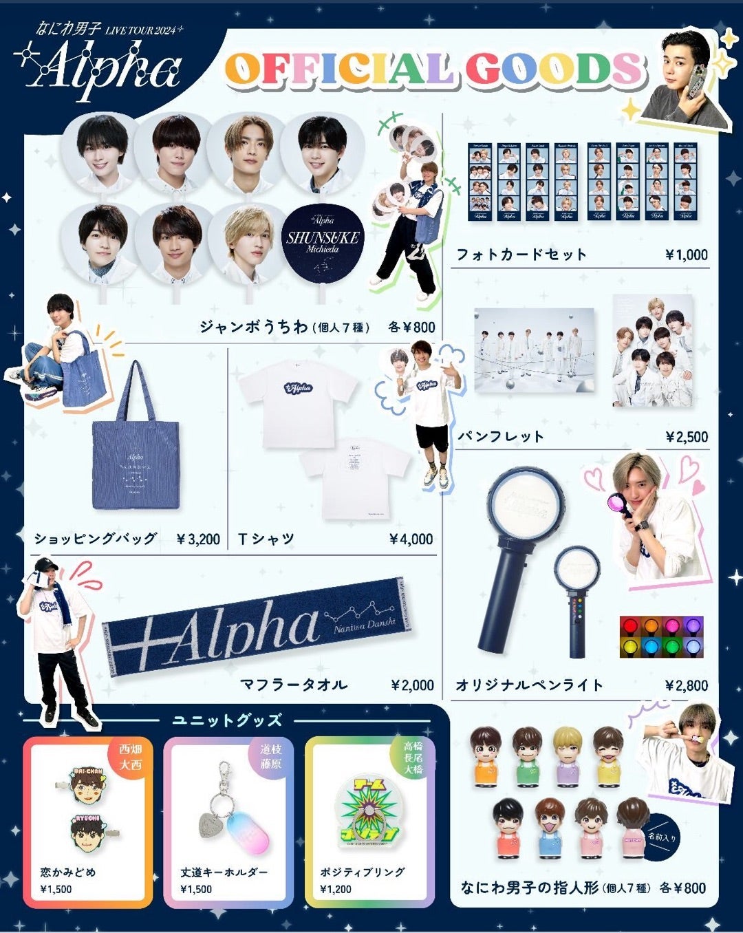 ツアーグッズ一挙公開♡ | なにわ男子さま箱推しの人