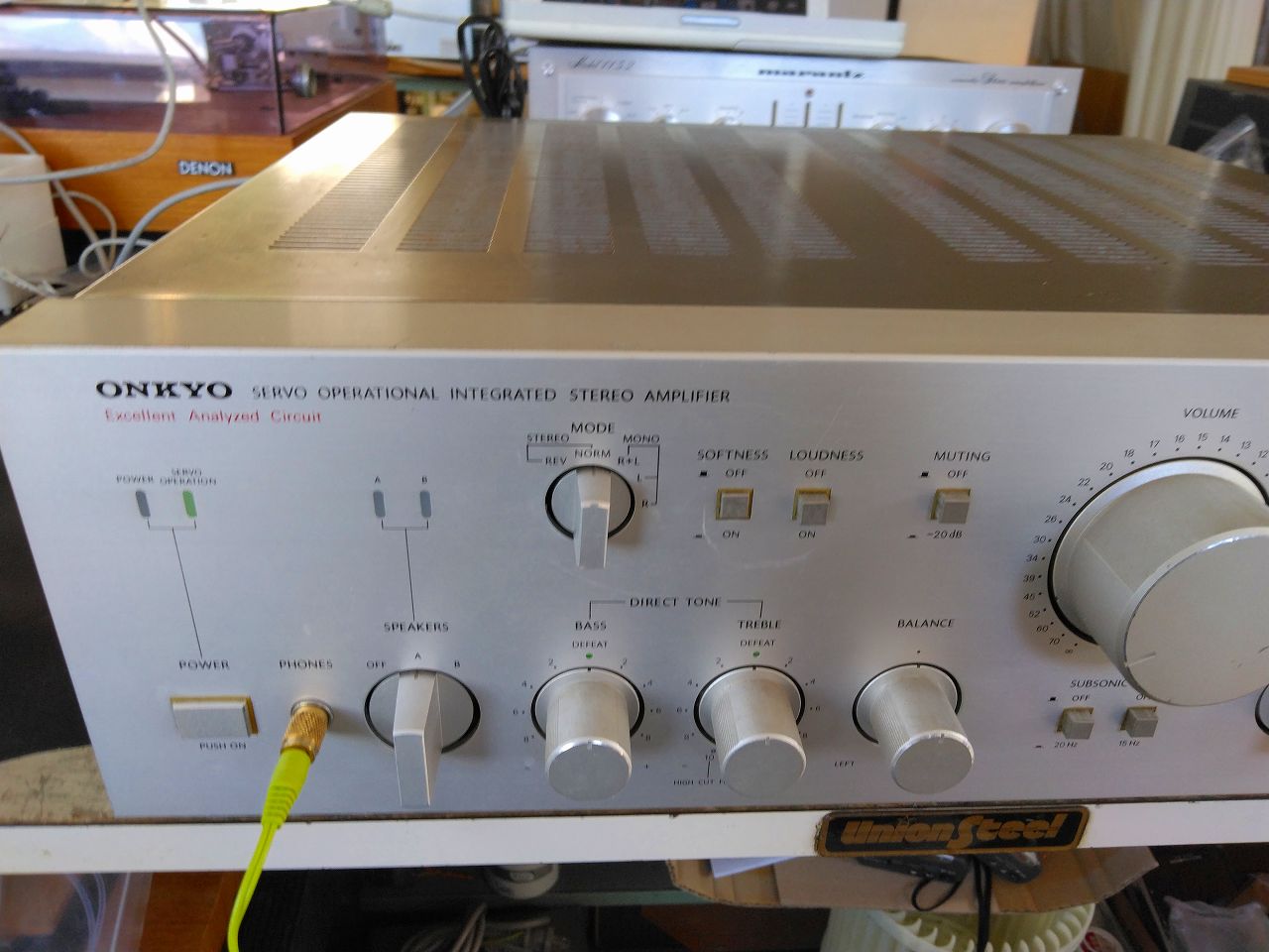 ONKYO A-819を直したいの～ | うにとジムランといきものたちとの日々～(笑)