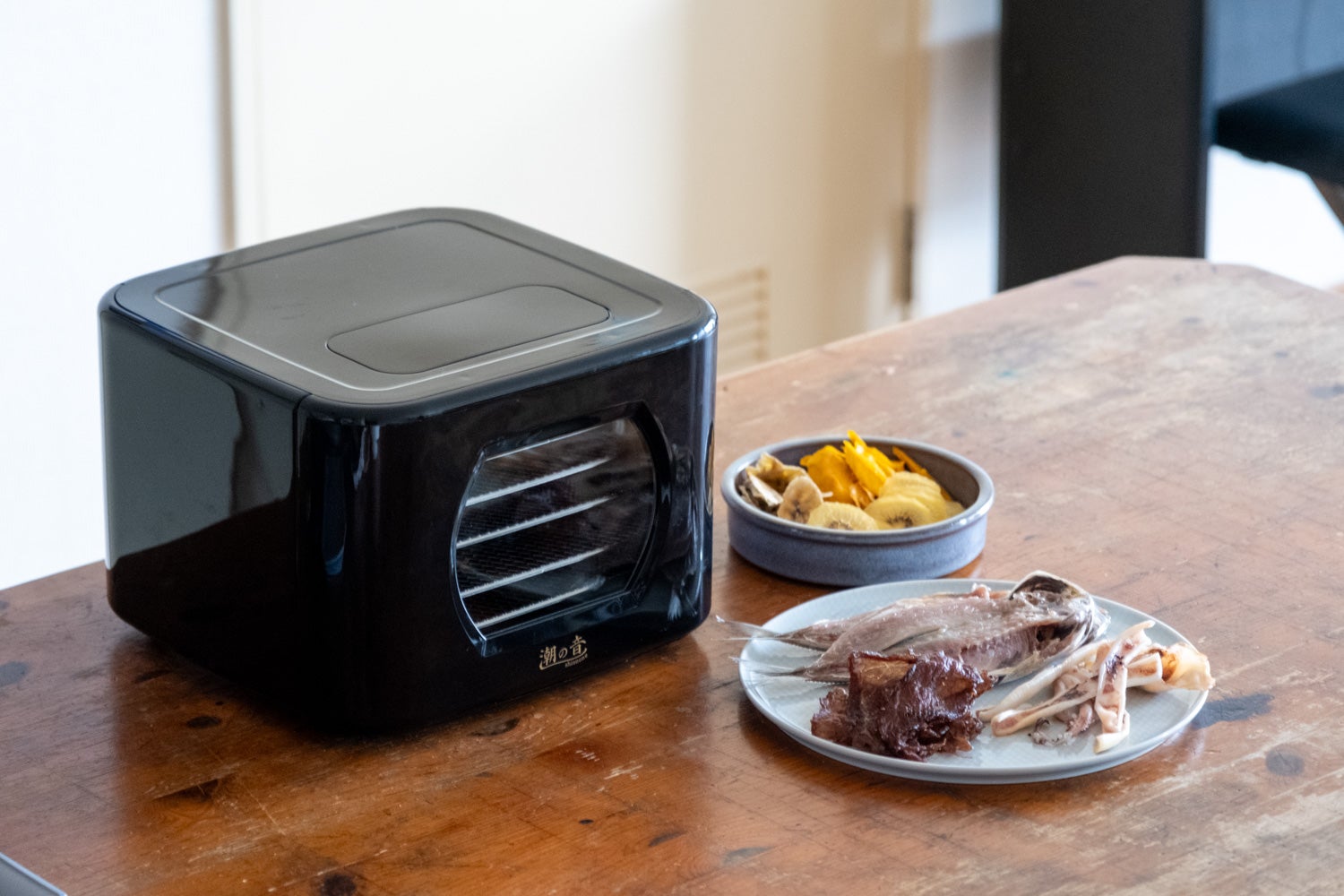 潮の音」で簡単自家製干物・ビーフジャーキー・ドライフルーツ生活を