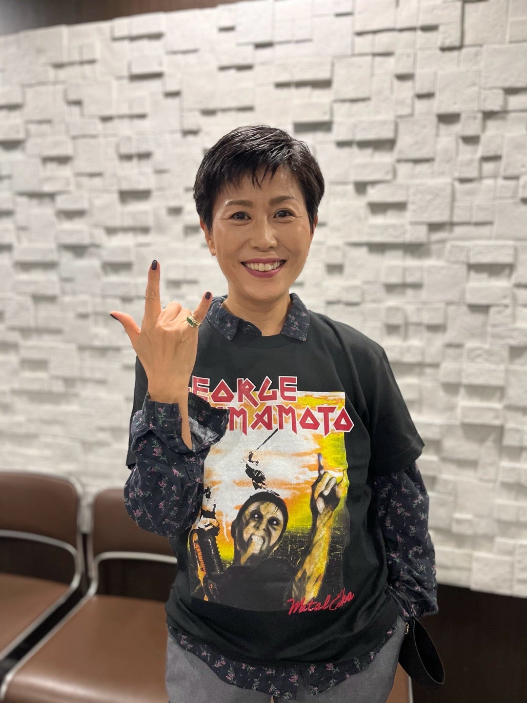 YMT山本譲二メタル風Tシャツ ご愛用の皆さま その① | 山本譲二