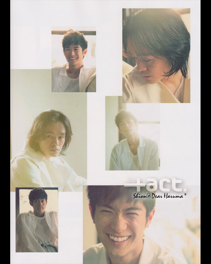 act 2017年 5月号 三浦春馬 X 池松壮亮 その6 | Dear Haruma*