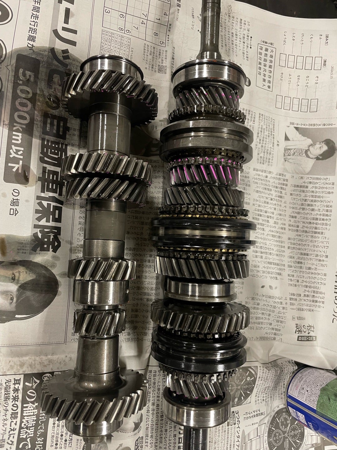 手渡し限定 AE86 8万km 実車外し T50 ミッション 手渡し限定 AE86 8万