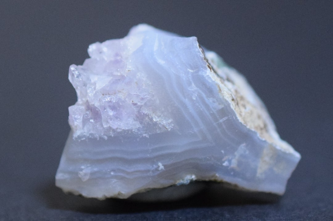 紫水晶／瑪瑙(福島県 西会津町 宝川) | 儚石~千差万別~コレクション